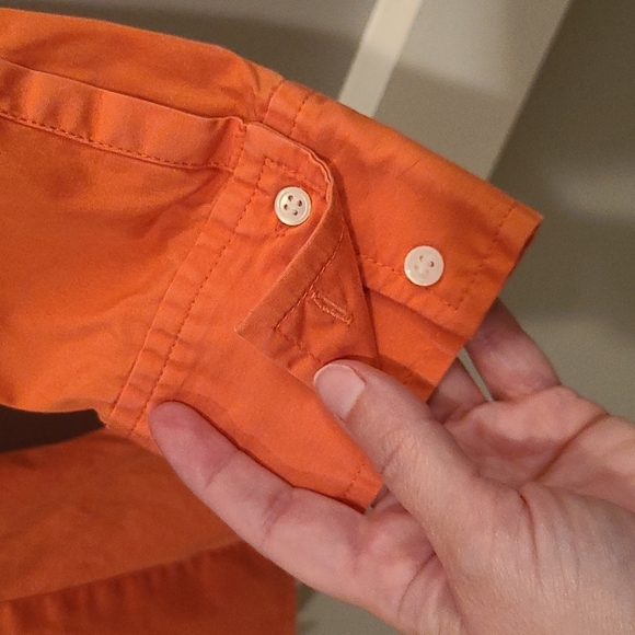 Express Design Studio Shirt / Size XS / Coral (bright) - Picture 4 of 7